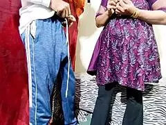 indian bhabhi moans loud as brother-in-law rams rough anal into her huge ass gaand closeup