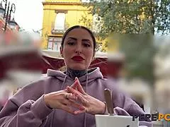 uhh 40yo alt mom lara croft begs for primo cock in her dirty pepeporn casting ride