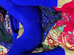 Angry Big Stepsister Shares Bed and Gets Rough Fucked Full Hindi Audio.