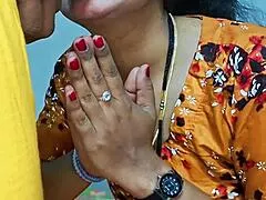 Indian college girl caught bending for stepbro's monster cock after classes pounding her tight hole raw