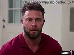 busty blonde milf teacher groped licking pussy caught masturbating by horny stepdad cunilingus taboo