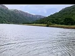 oh man jungle views got me soapy in bikini bubbles forest bathing exotic ebony vibes