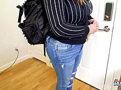 Busty Inked Brunette Milf Celeste Delivers Sloppy Rimjob And Passionate Ass Worship