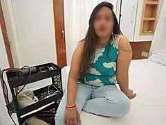 Stepsister's armpit hair trimmed while brother salon guy rams her hairy pussy bad and creampie!!