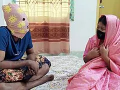 desi bhabhi gets pounded hard by dever, clear moans 🔥💦