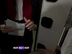 prostitute trades anal for cult entry in public