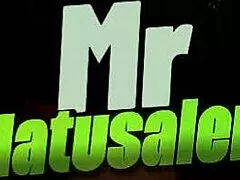 he wonders if he can fuck these two busty milfs without cumming in three minutes