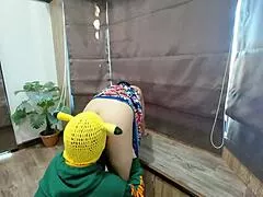 thai teen in sarong rides cock creampie pov homemade 😘💦🌾
