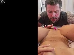 hubby licks milf to squirting orgasm female pov asmr