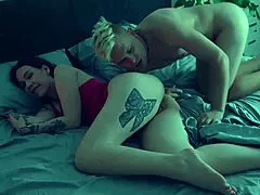 stepmom sneaks into stepson's bed after fight for risky tight pussy pounding