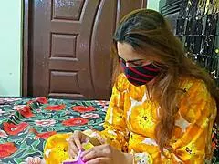 Stepbro, cum in my big natural tits!