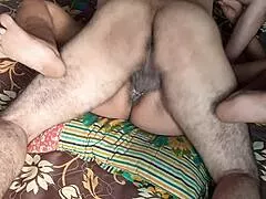 indian slim housewife gets fucked hard by husband with huge piss finale