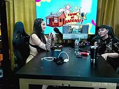 Holy Shit! Victoria Camargo Bends for Quad Game Fingers and Licks That Huge Pussy Close Up?