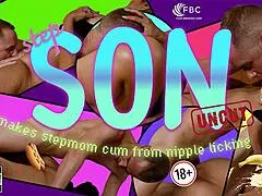 i make my stepmom explode from intense nipple licking and sucking