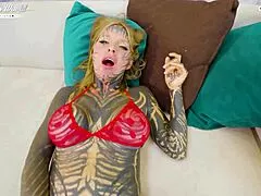 Whoa! Tattooed Trinity Begs for Monster Cock Creampie in Wild POV Fuck?