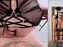 PRIEST DESTROYS LUSTFUL NUN'S ASS WITH MONSTER COCK CREAMPIE!