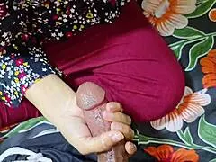 desi jija pounds sister-in-law tight shaved pussy rough bedroom slaps nipples quickie