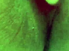 perv stepson spies on busty milf's huge ass shower masturbation, pussy dripping wet