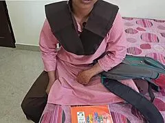 Hot Indian Desi Student Fucks Teacher Doggy Style in Coaching Room Hindi Talk!