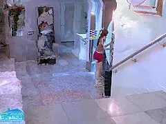 girlfriends stepmom swallows load begs more secretly