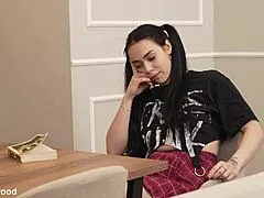 strict tutor don't tell stepmom i'm your bad student!!