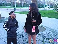 Lara croft bends over in street for wild public doggystyle fuck with juanjo?