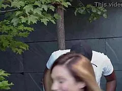 i slurp this bbc outdoors then ride home for juicy ass creampie finish