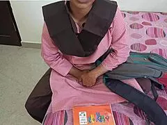 Hot Indian Desi Student Fucks Teacher Doggy Style in Coaching Room Hindi Talk!
