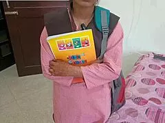 Hot Indian Desi Student Fucks Teacher Doggy Style in Coaching Room Hindi Talk!
