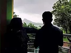 damn on our wedding anniversary this indian milf bride deepthroats my cock rough then bends over