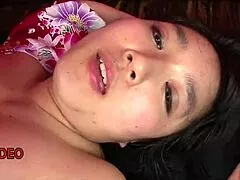 i crave chiharu's kimono blowjob threesome