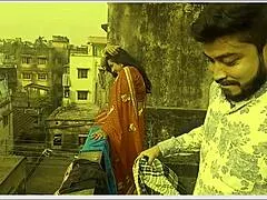 bengali milf bhabhi seduces innocent teen boy for hot outdoor sex finale