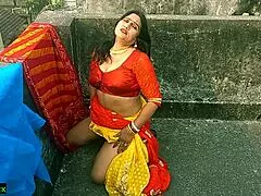 bengali milf bhabhi seduces innocent teen boy for hot outdoor sex finale
