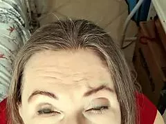 Red Hot Cougar Wins And Takes Him Home To Fuck!