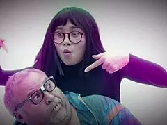 Remigio welcomes new family member with shaved pussy blowjob in Putalocura