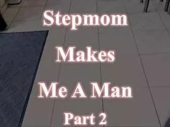 Stepmom Deliah Grace teases me into manhood with deepthroat and creampie rip