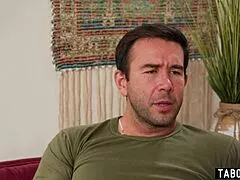 rocky emerson cheats on bro with shaved pussy licking and hard fucking