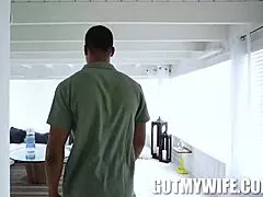 hey kelly caprice invites rocket powers for big cock threesome while husband watches