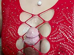 ever seen a hot latina milf's titjob cum cleanup?