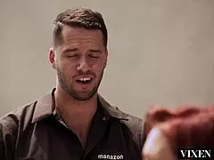 vixenplus milf teases monster cock backstage before cash sex pounding