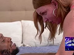 fitwife jewels slicks up savvy g's huge bbc for wild oily creampie ride