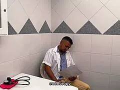 horny latina nurses lick patient ass deepthroat big cock in hospital!