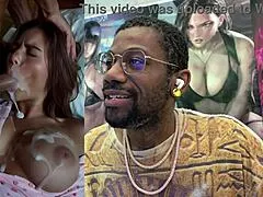 Tight Japanese teen milf sucks bbc for creamy facials on huge tits and shaved pussy