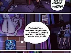 aromasensei's waifunator 1-6 comics series with princess alien monster adventures