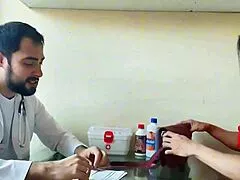 Dr finds milf's big clit problem solved by massive cock pounding her pussy