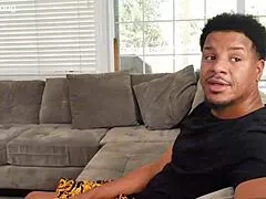 big booty milf joins halftime threesome with bbc and creampie