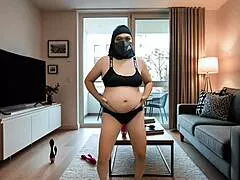 pregnant hijab doc strips panties in hospital room craving touch