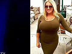 fuck these downblouse views of huge bbw fat milf boobs make me so horny i just wanna bury my face in them