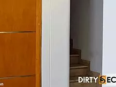 Part 1 stepmom sneaks bathroom blowjob after stepdad fight