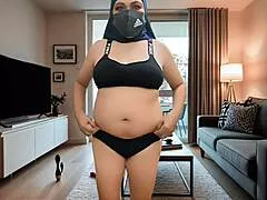 pregnant hijab doc strips panties in hospital room craving touch